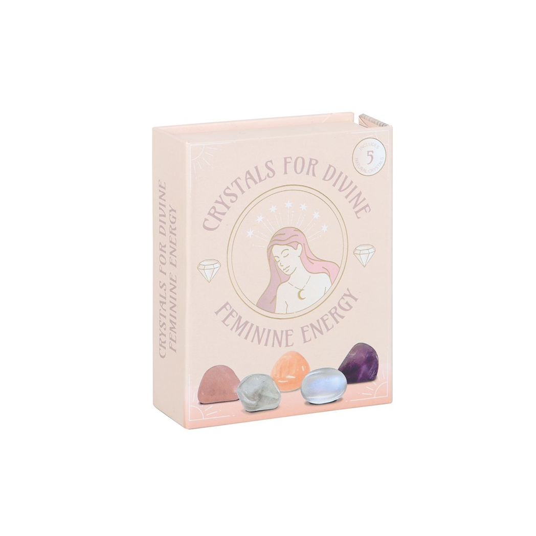 Set of 5 Crystals for Divine Feminine Energy - Image 2