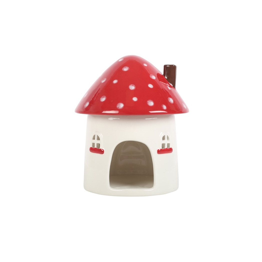 Mushroom House Oil Burner and Wax Warmer - Image 4