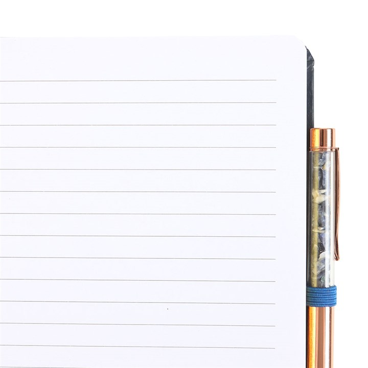 Night Owl Journal with Sodalite Pen - Image 4