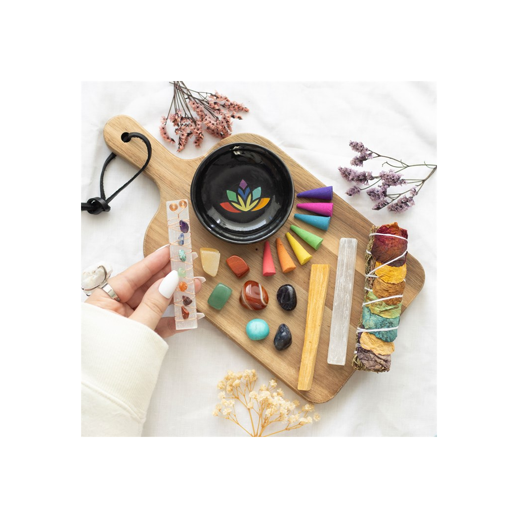 Sacred Chakra Deluxe Healing and Wellness Kit - Image 6