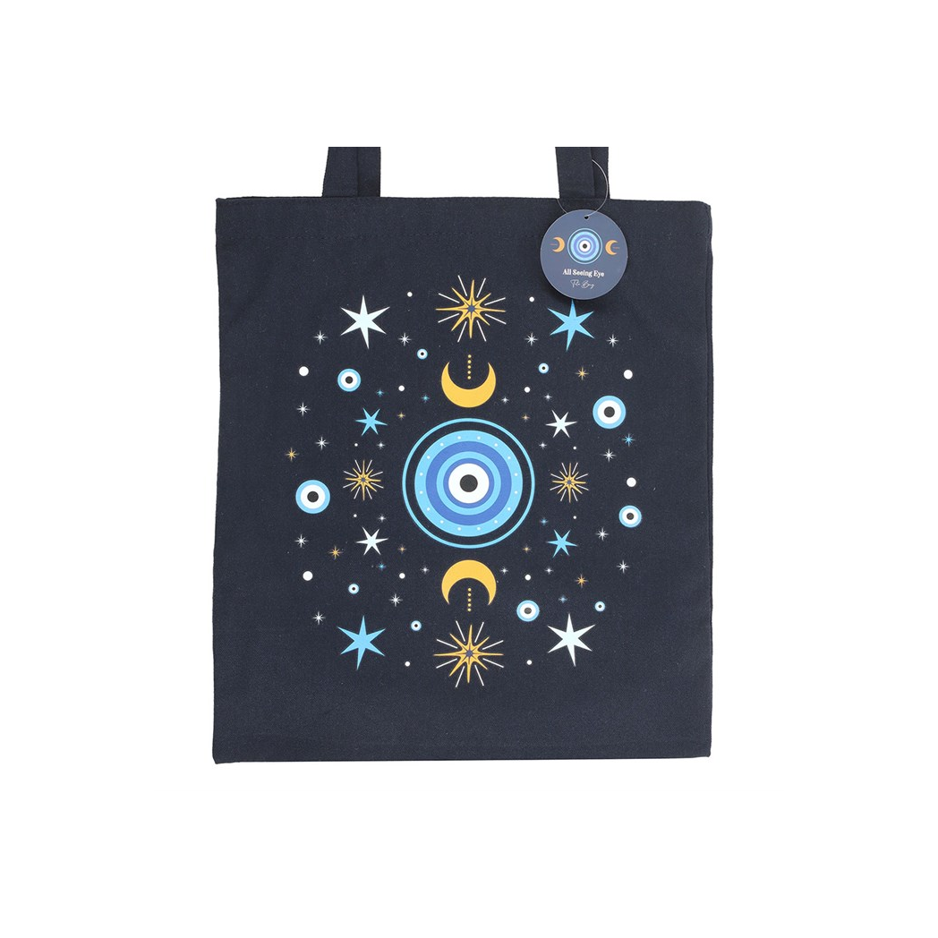 All Seeing Eye Polycotton Tote Bag - Image 3