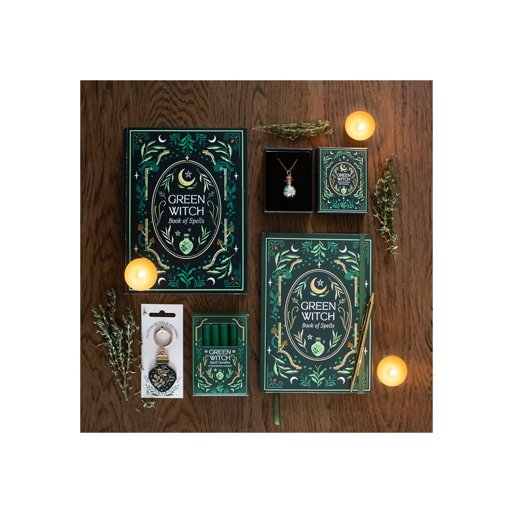 Pack of 12 Green Witch Spell Candles - Image 5