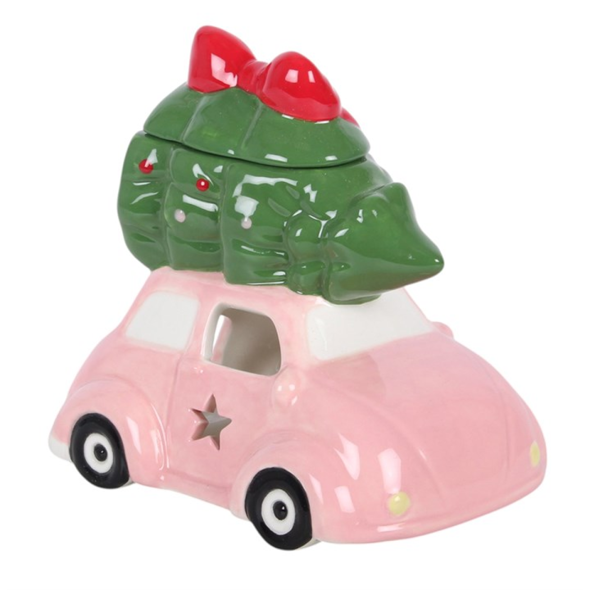 Pink Car with Christmas Tree Oil Burner - Image 2