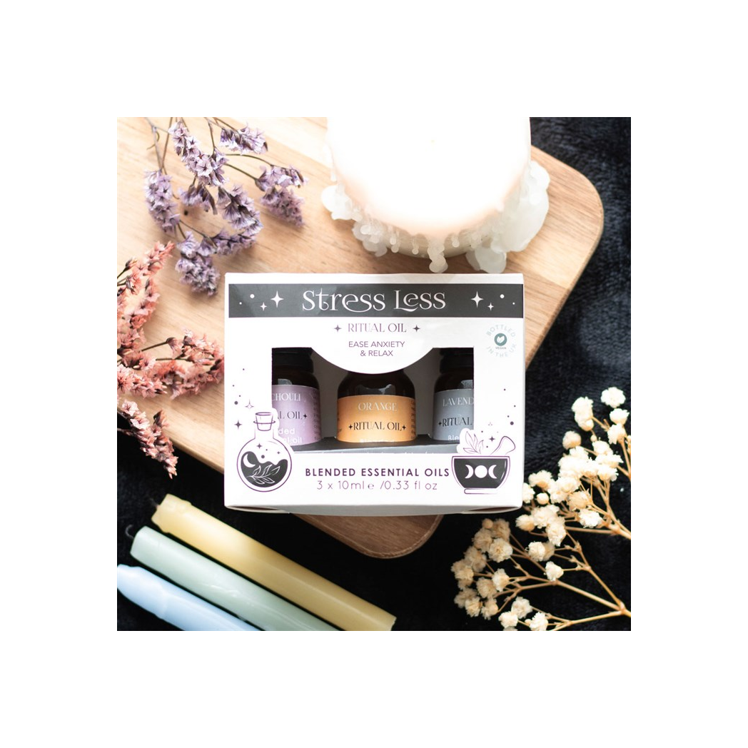 Set of 3 Stress Less Ritual Blended Essential Oils - Image 5