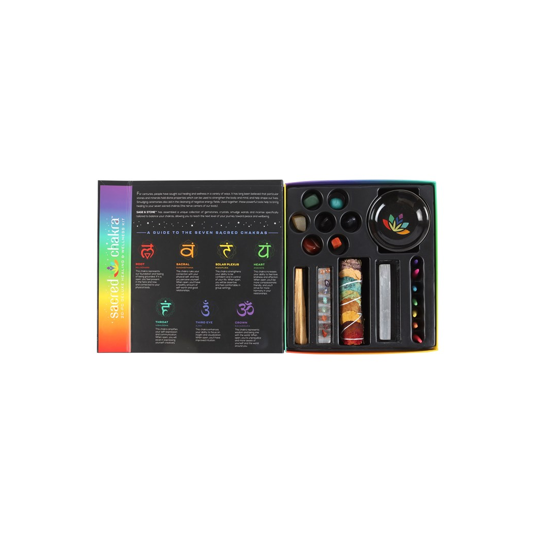 Sacred Chakra Deluxe Healing and Wellness Kit - Image 4