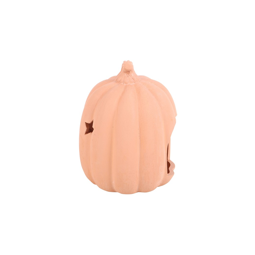 9cm Terracotta Pumpkin Tealight Holder - Image 5