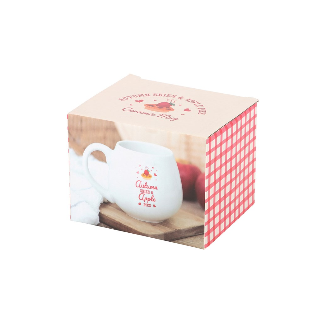 Autumn Skies & Apple Pies Rounded Mug - Image 5