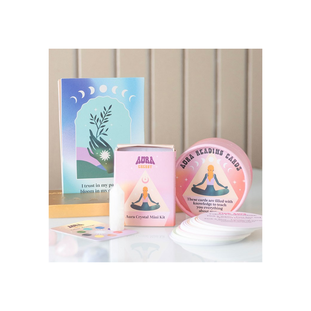 Aura Affirmation Cards with Wooden Stand - Image 6