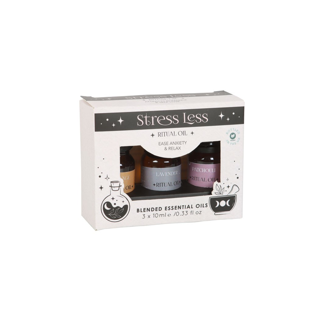 Set of 3 Stress Less Ritual Blended Essential Oils - Image 2
