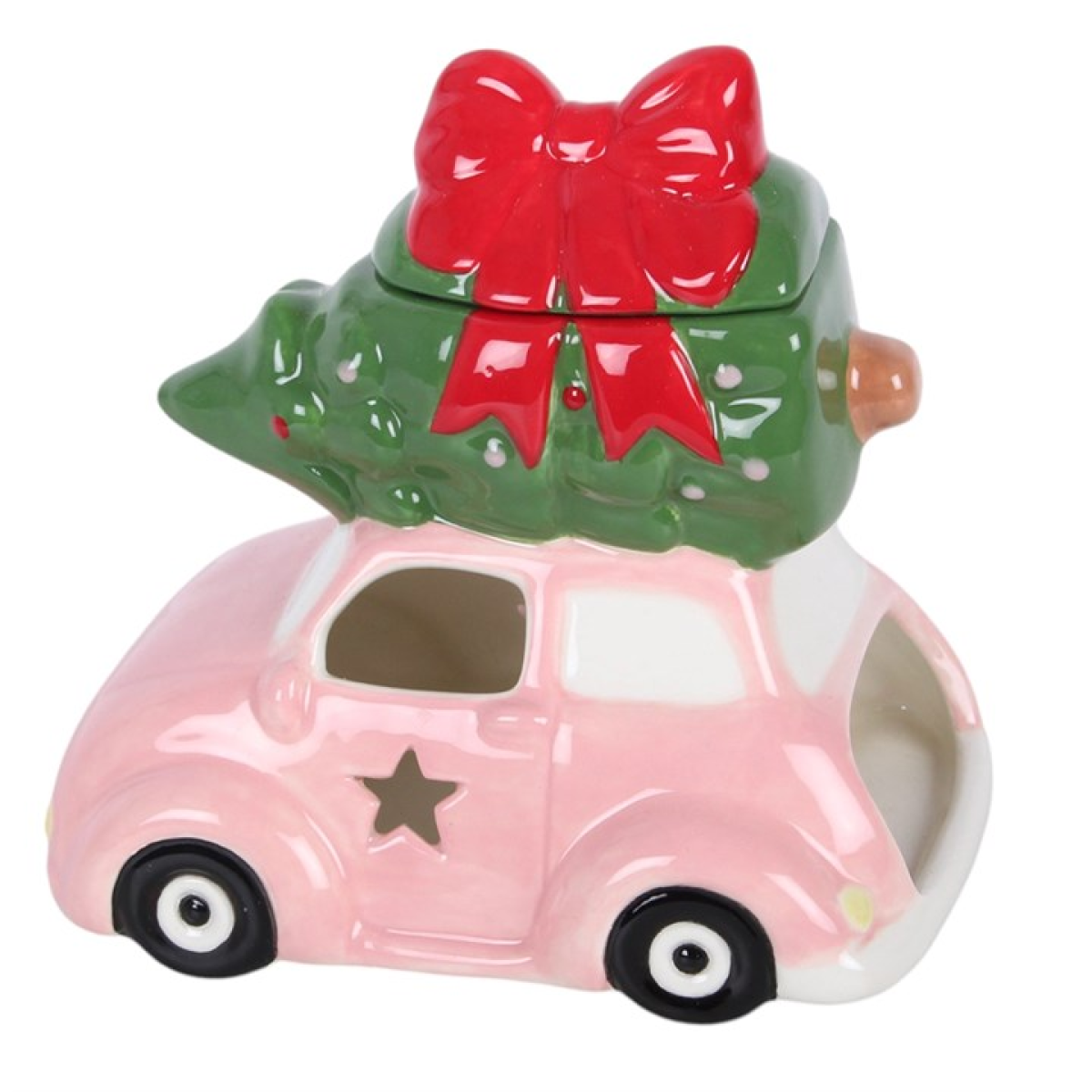 Pink Car with Christmas Tree Oil Burner - Image 4