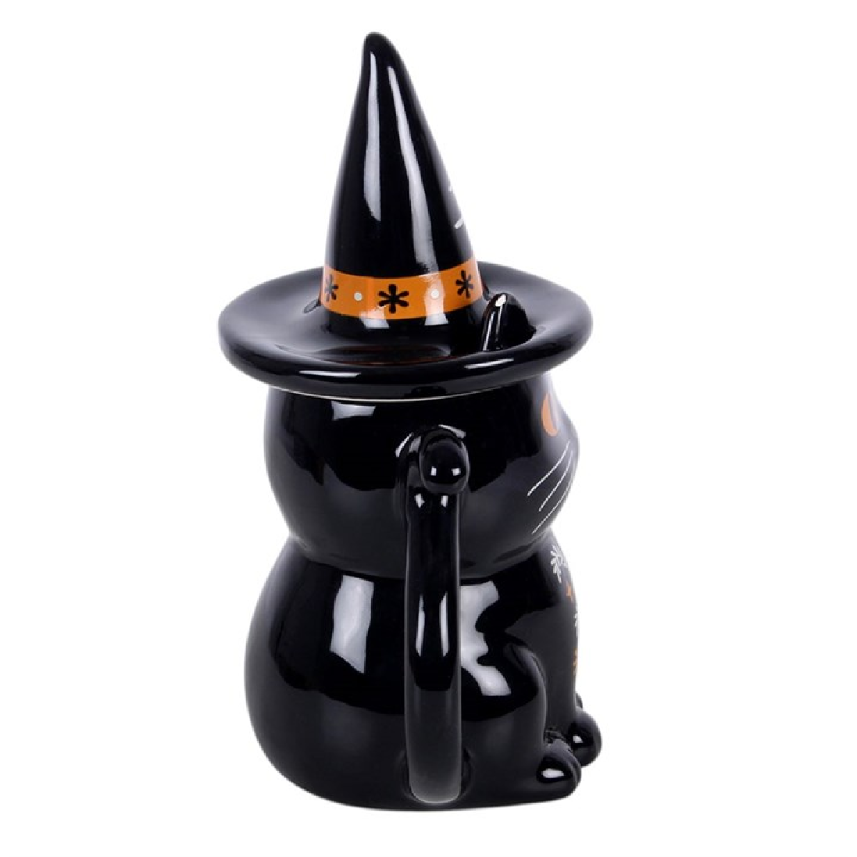 Frightful Folk Black Cat Lidded Mug - Image 4