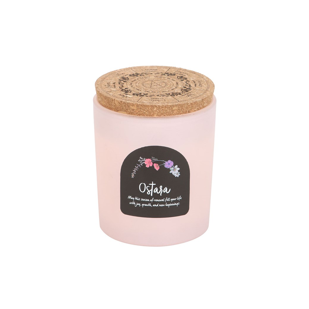 Ostara Fresh Linen Wheel of the Year Candle - Image 2