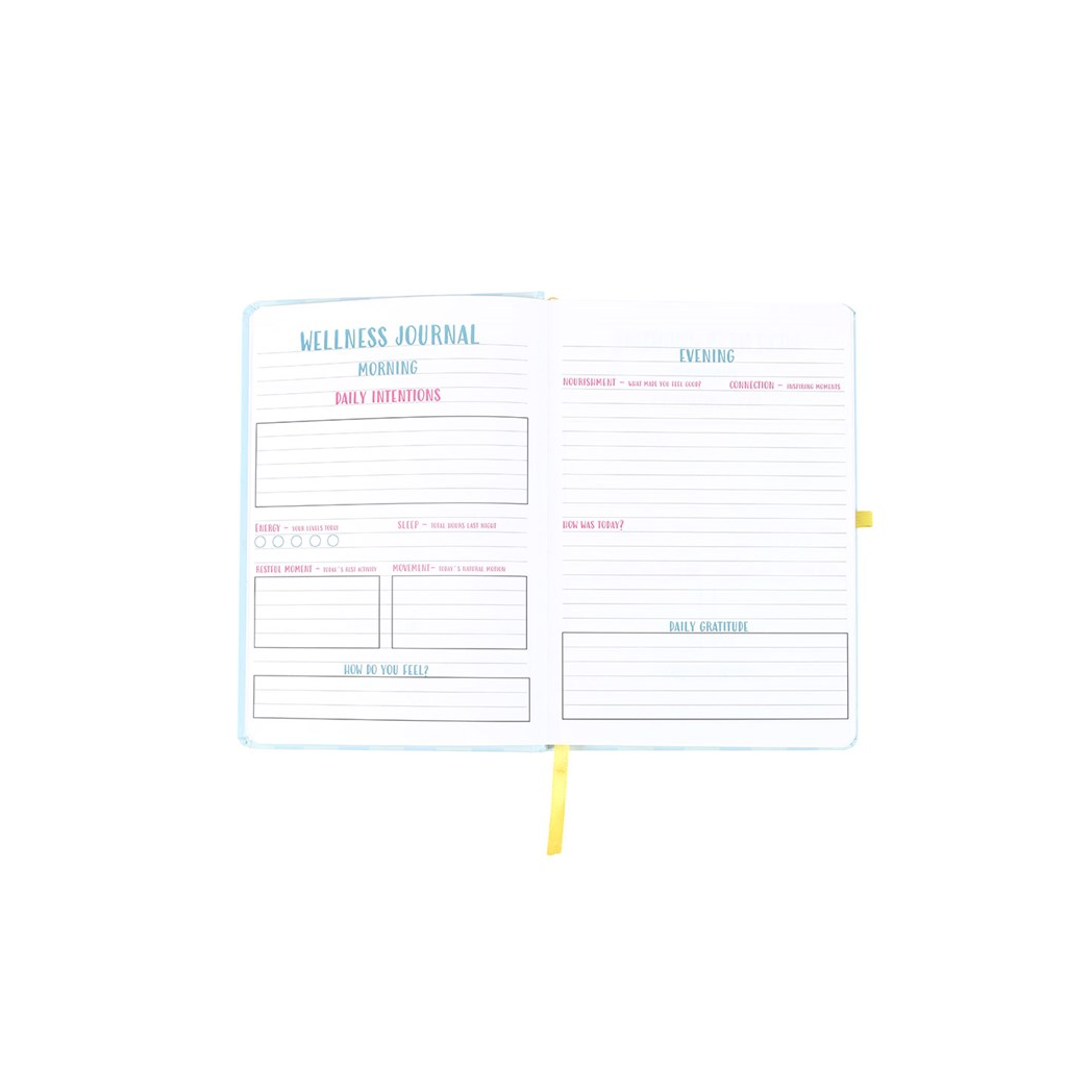Be Kind to Your Mind A5 Wellness Journal with Citrine Pen - Image 4