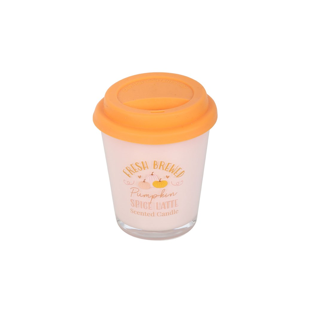 Fresh Brewed Pumpkin Spice Latte Lidded Candle - Image 2