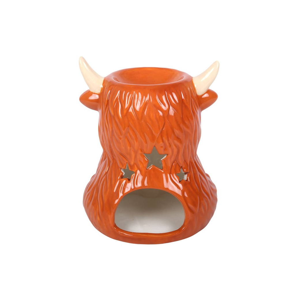 Highland Cow Oil Burner and Wax Warmer - Image 3