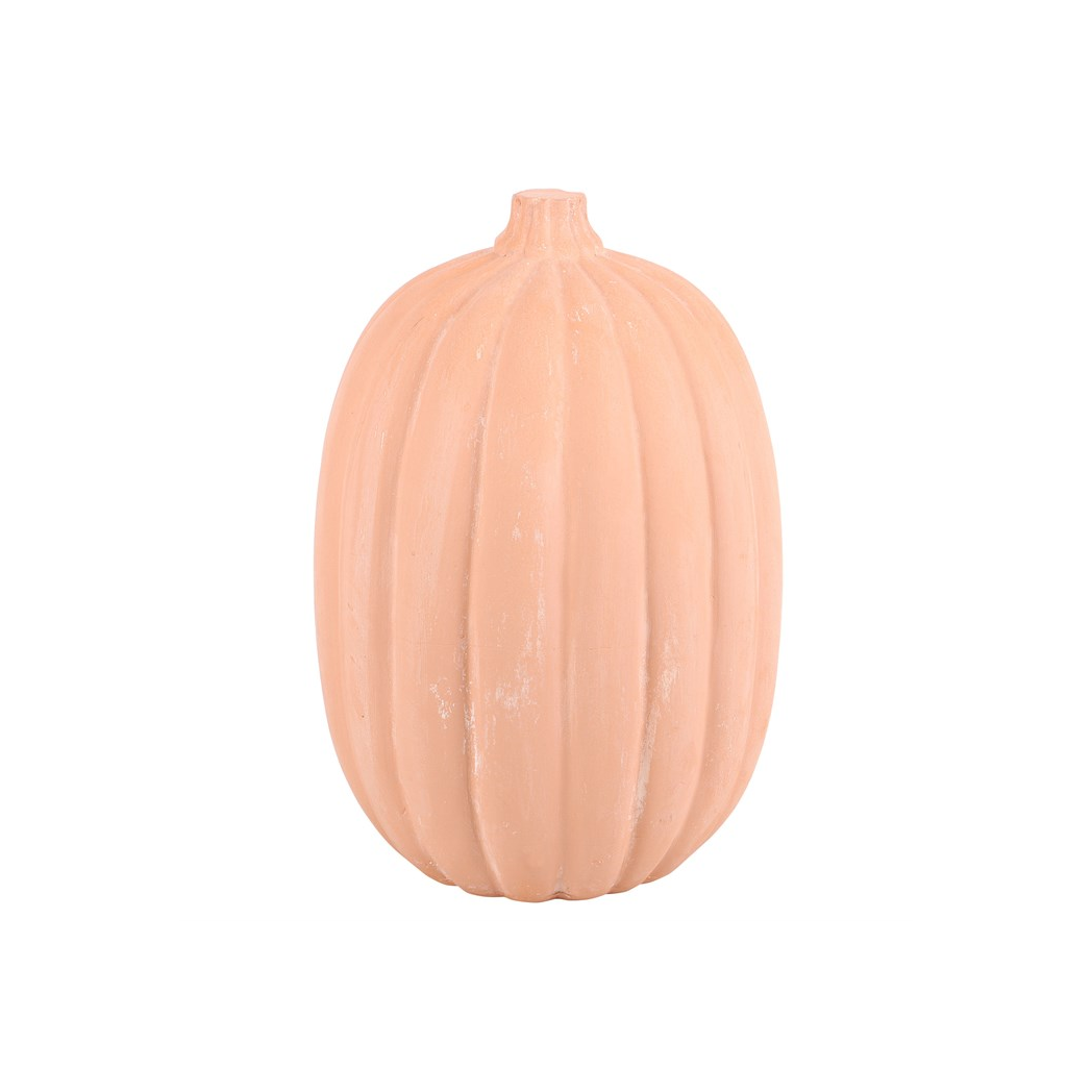 30cm Terracotta Pumpkin Ornament - Image 4