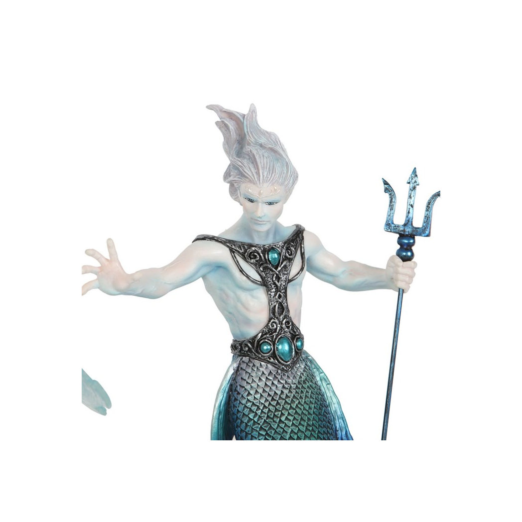 Water Elemental Wizard Figurine by Anne Stokes - Image 5