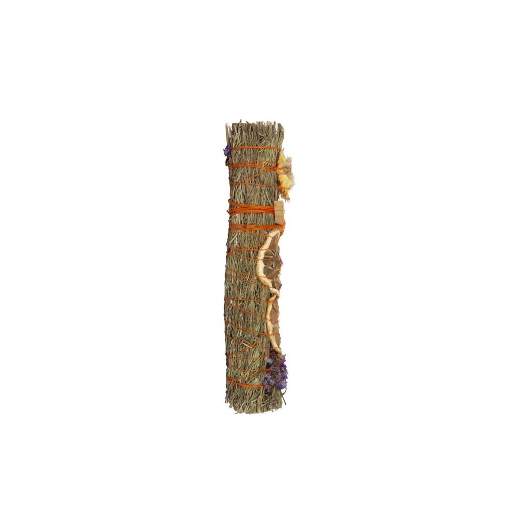 9in Ritual Wand Smudge Stick with Rosemary, Lavender, and Orange - Image 2