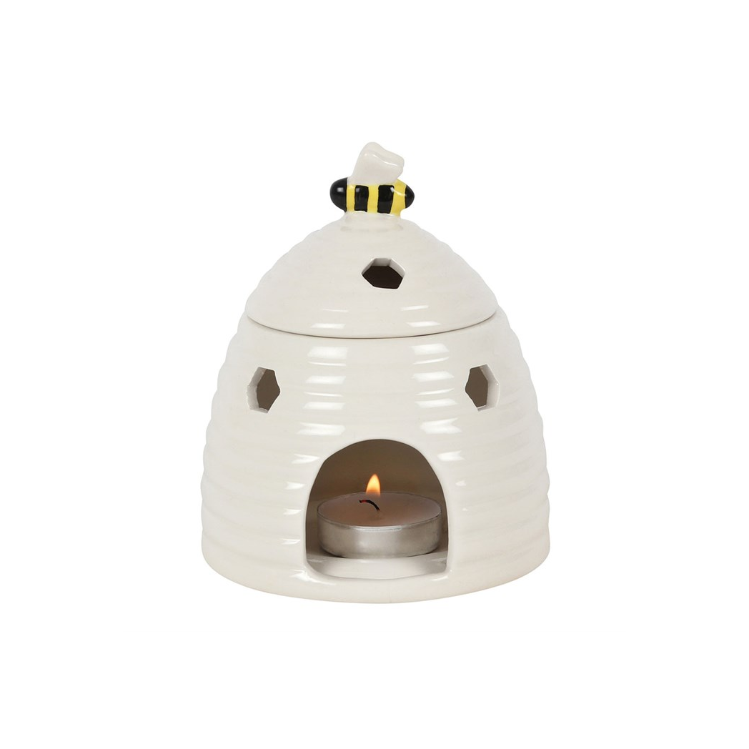 White Beehive Oil Burner - Image 3