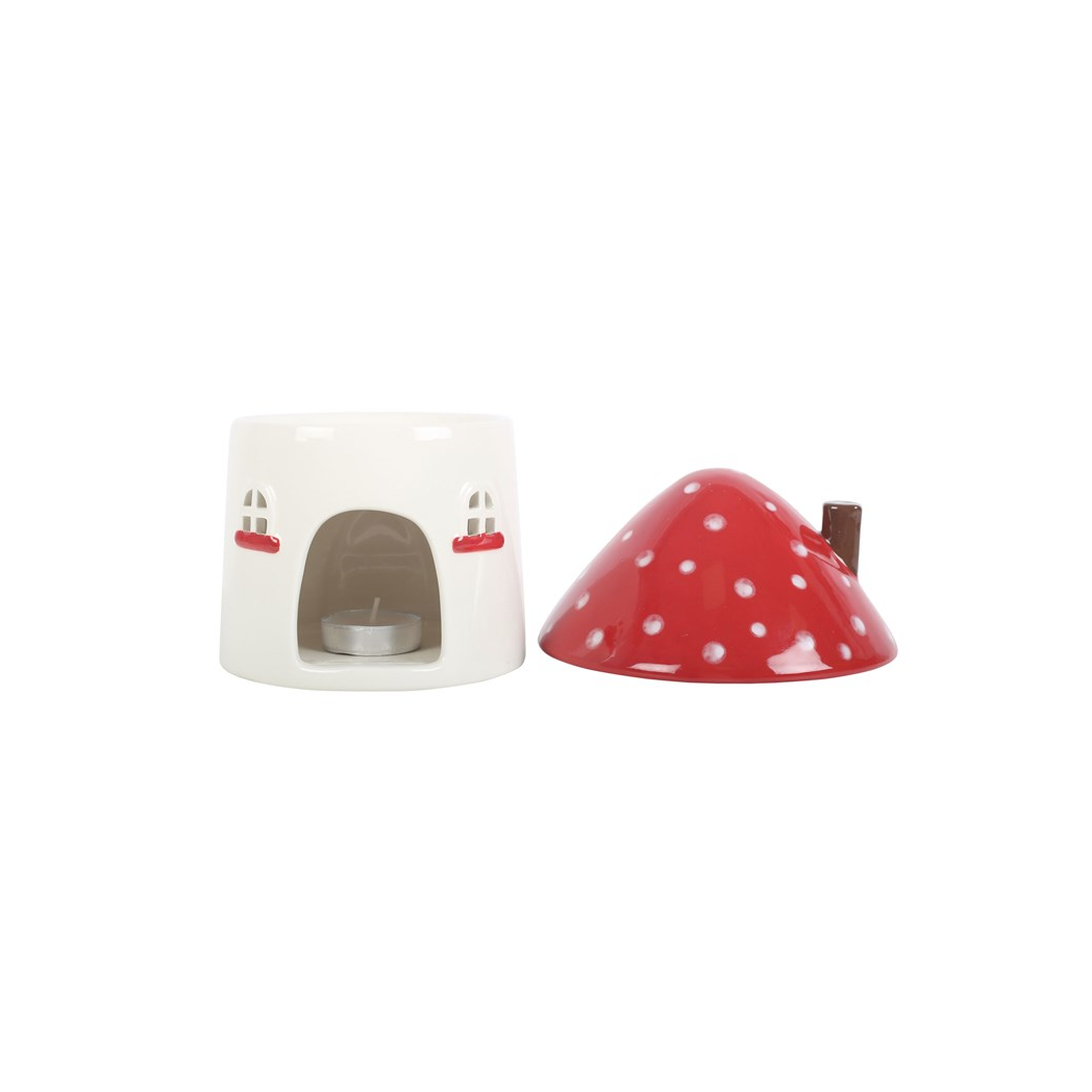 Mushroom House Oil Burner and Wax Warmer - Image 6