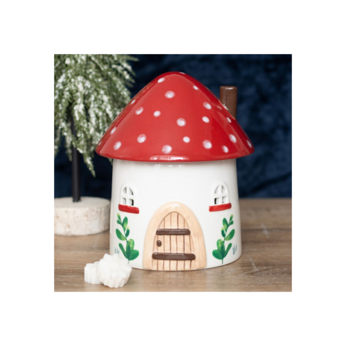 Mushroom House Oil Burner and Wax Warmer