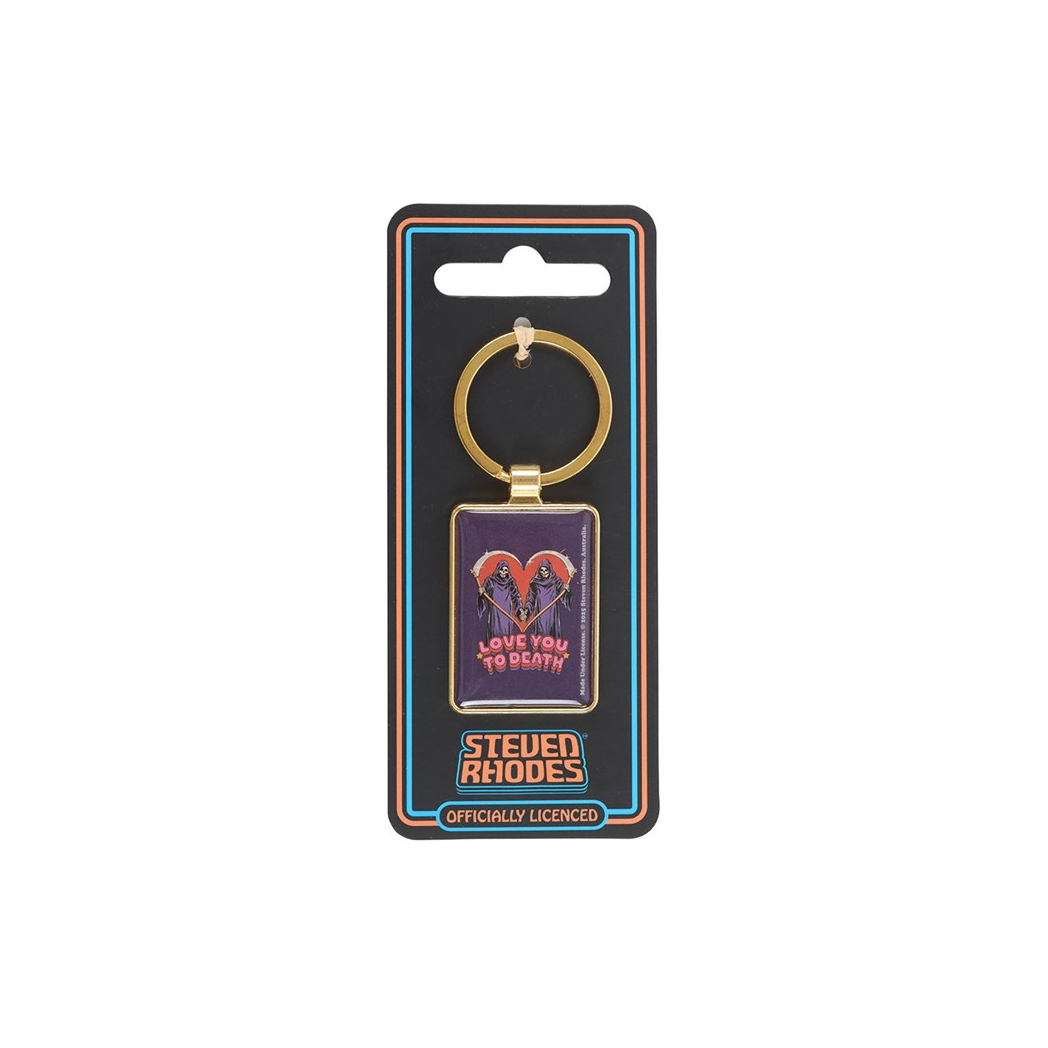 Love You To Death Keyring by Steven Rhodes - Image 2