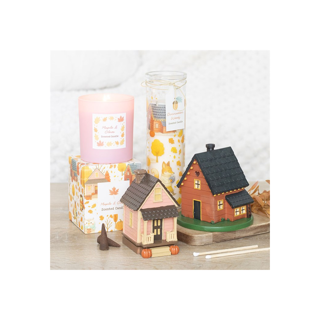 Cinnamon Woods Scented Tube Candle - Image 5