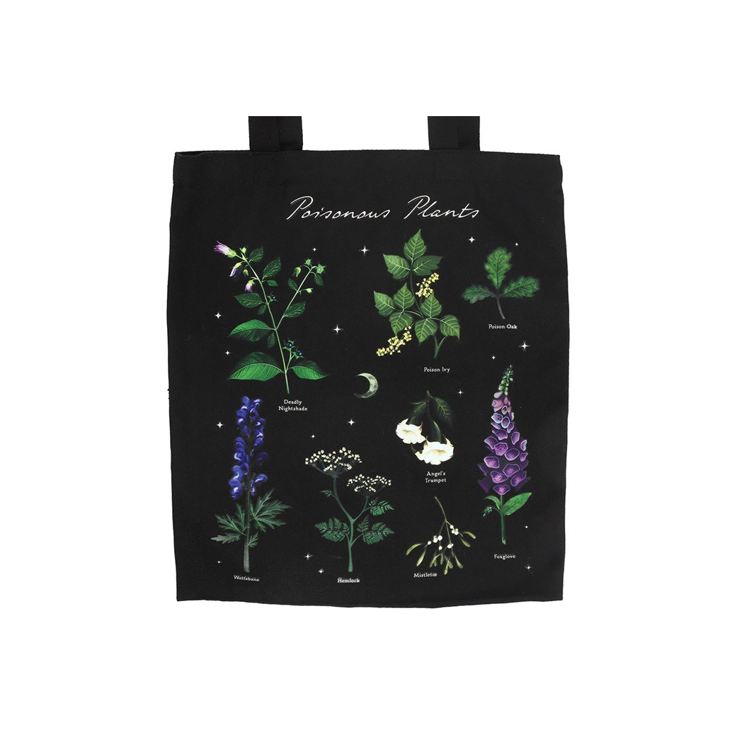 Poisonous Plants Polycotton Tote Bag - Image 3