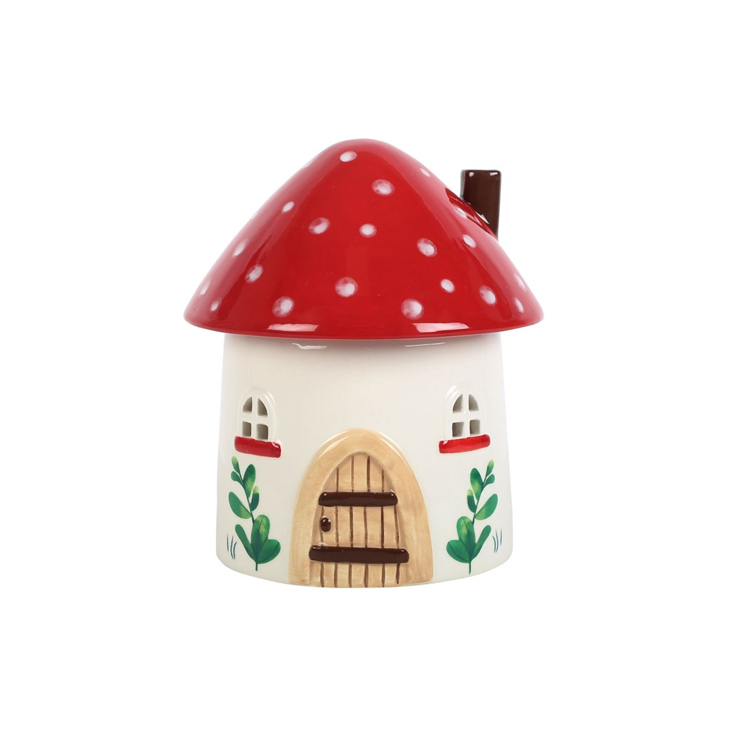 Mushroom House Oil Burner and Wax Warmer - Image 3