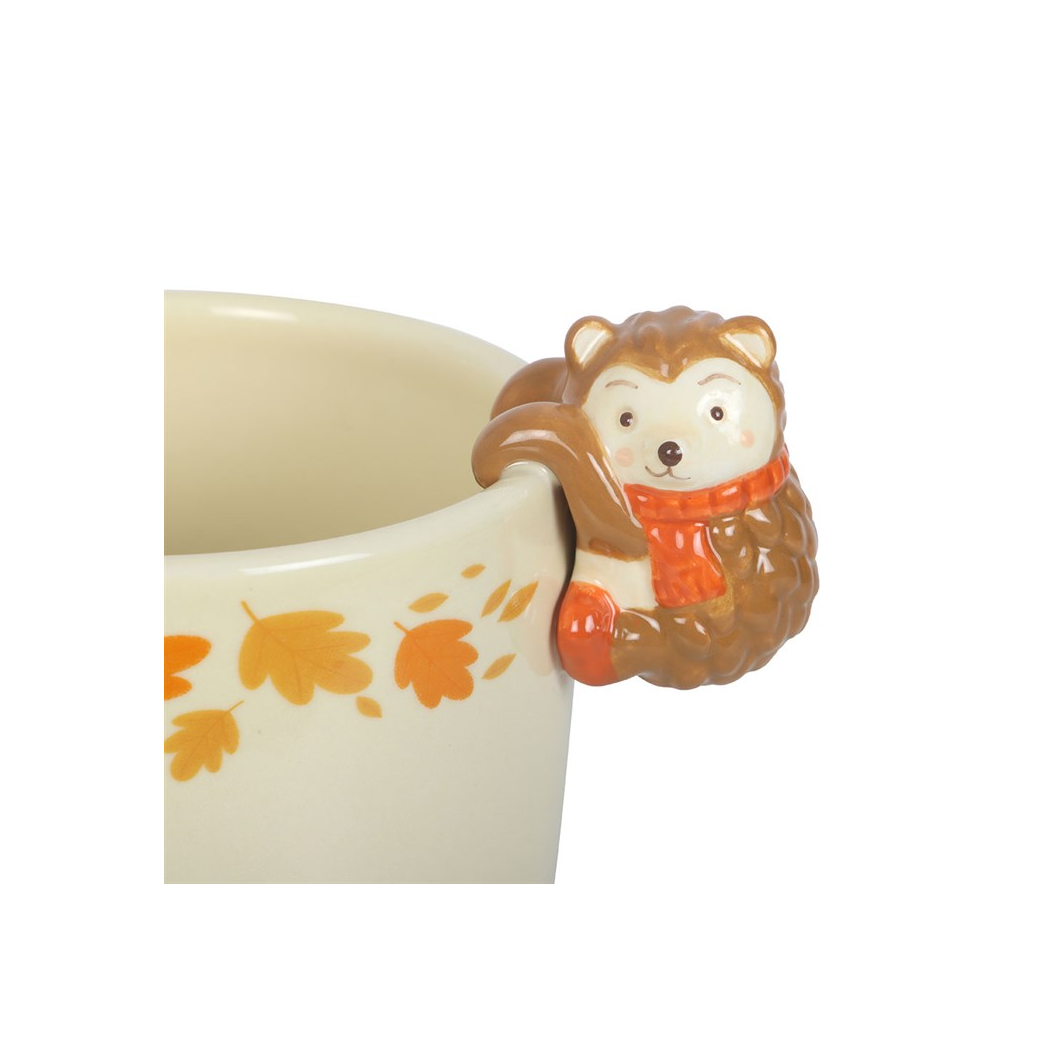 Autumn Plant Pot with Hedgehog - Image 3