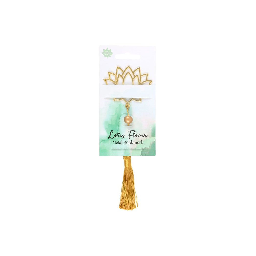 Lotus Flower Metal Bookmark - Image 2