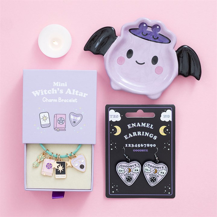 Pastel Talking Board Planchette Earrings - Image 6