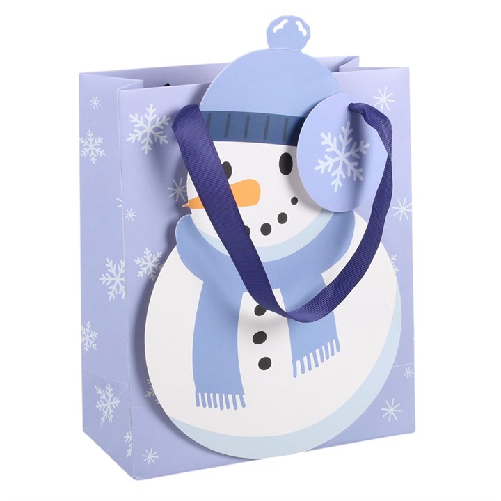 Snowman Shaped Gift Bag - Image 2