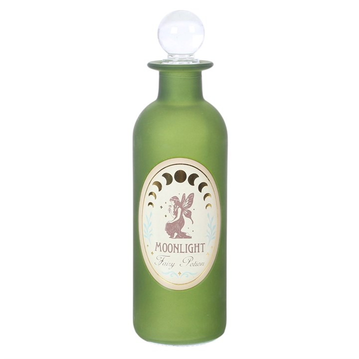 Moonlight Fairy Decorative Glass Potion Bottle - Image 2