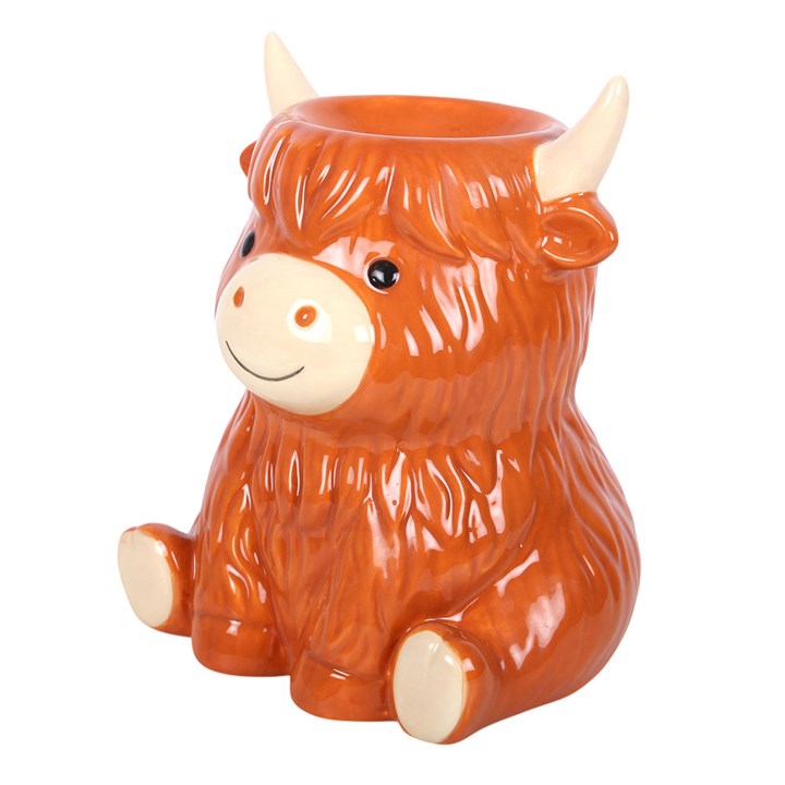 Highland Cow Oil Burner and Wax Warmer - Image 4