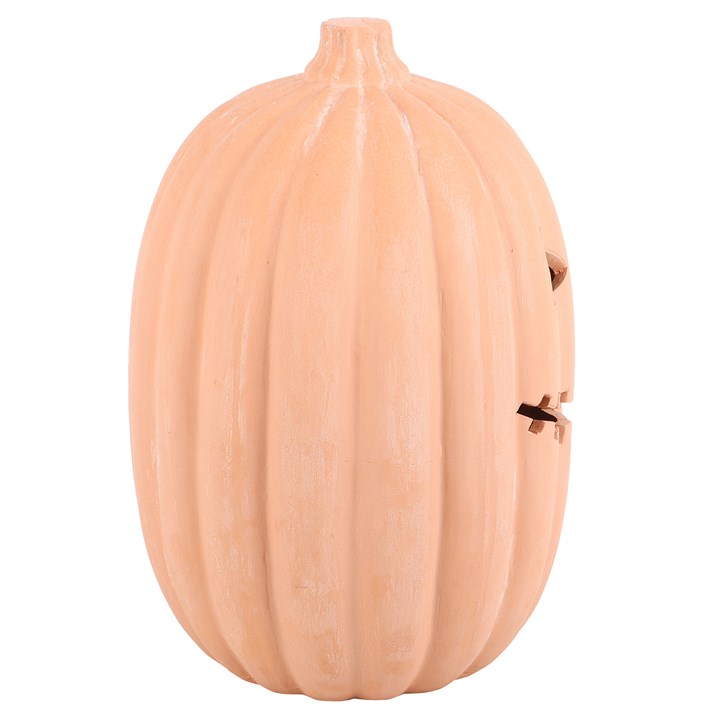 30cm Terracotta Pumpkin Ornament - Image 3