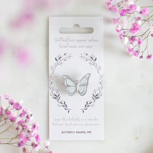Butterflies Appear Enamel Butterfly Pin