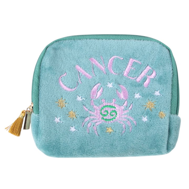 Zodiac Zest Cancer Velvet Pouch - Image 2