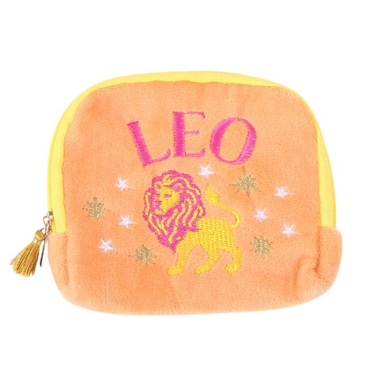 Zodiac Zest Leo Velvet Pouch - Image 2