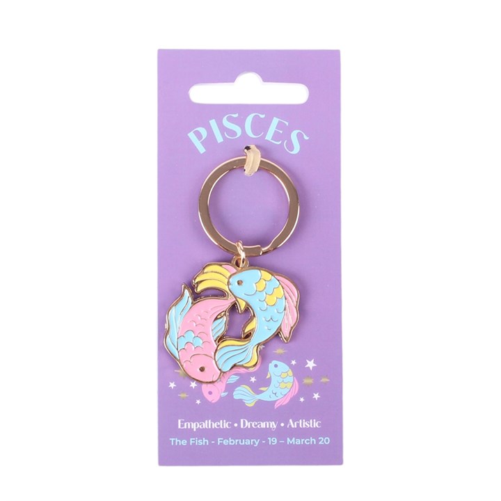 Zodiac Zest Pisces Keyring - Image 2