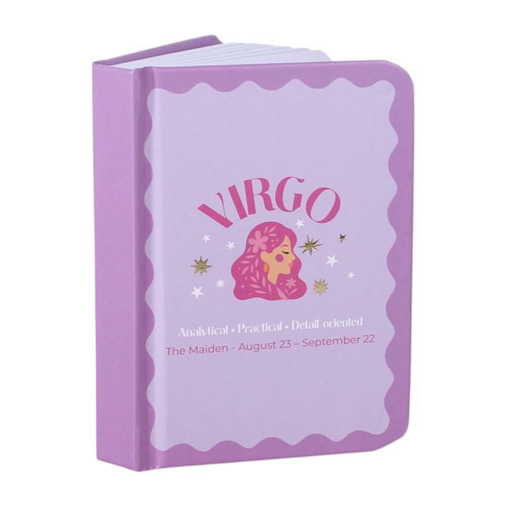 Zodiac Zest Virgo Mini Notebook - Image 2