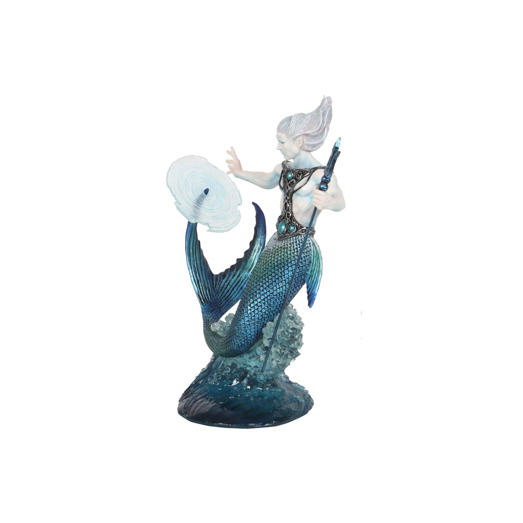 Water Elemental Wizard Figurine by Anne Stokes - Image 2