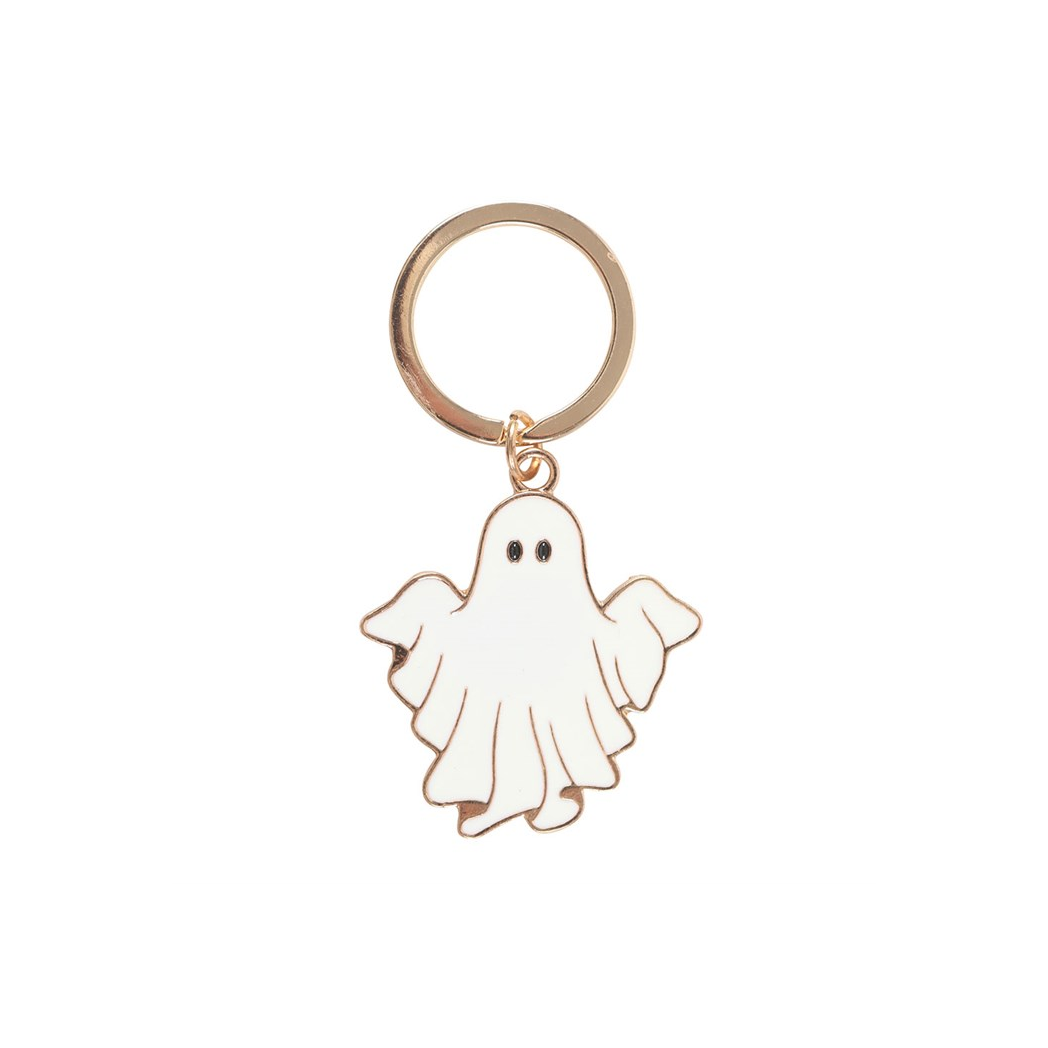 Spooky Season Groovy Ghost Keyring - Image 3