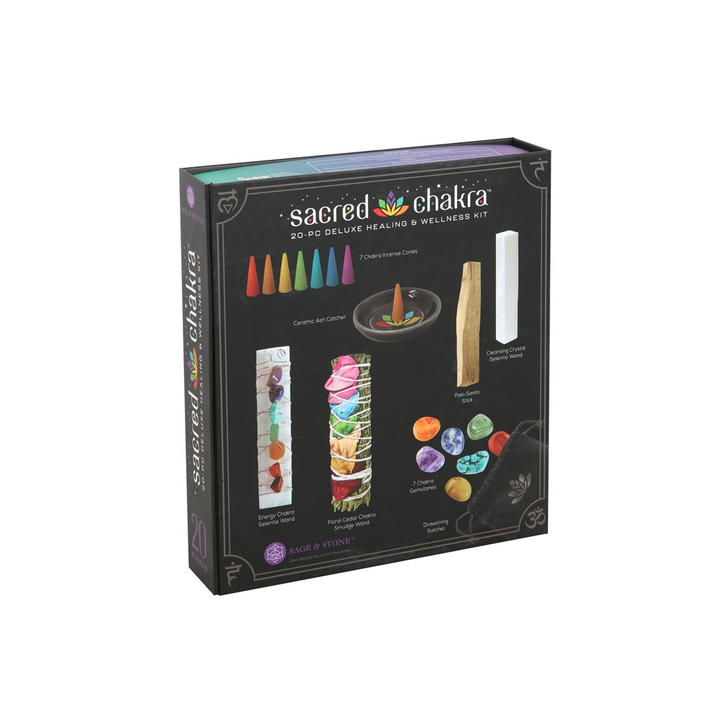 Sacred Chakra Deluxe Healing and Wellness Kit - Image 3