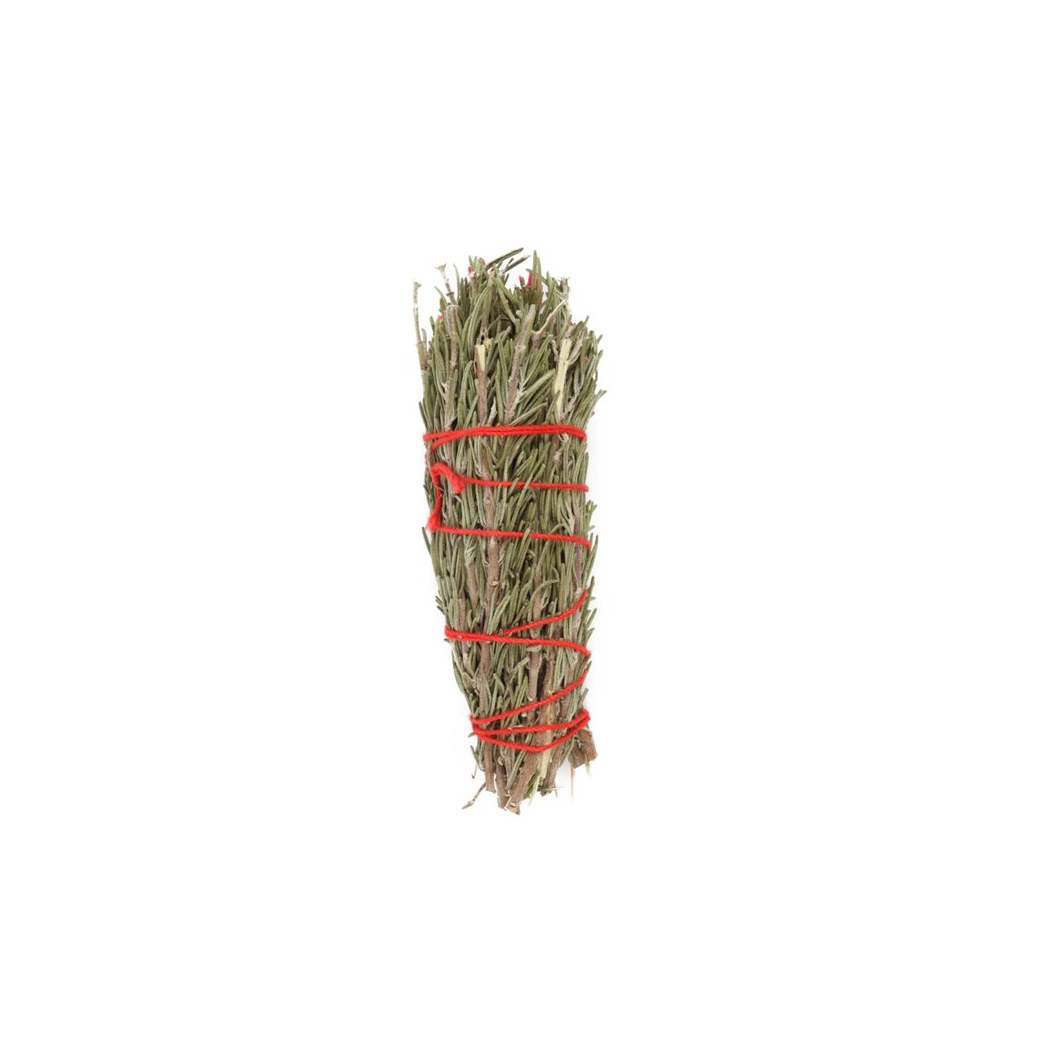 6in Ritual Wand Smudge Stick with Rosemary and Yerba Santa Sage - Image 5