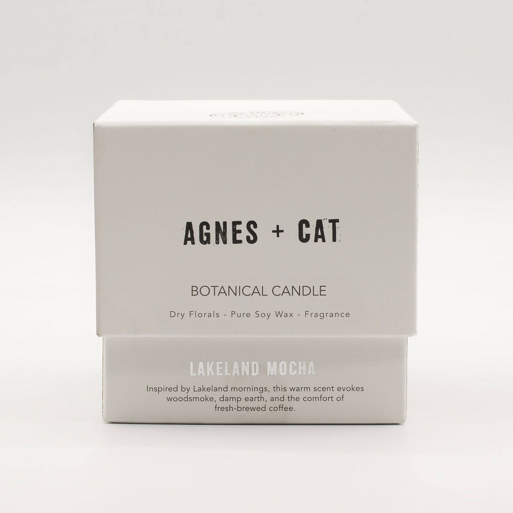 Agnes + Cat Botanical Soy Wax Candle - Lakeland Mocha - Image 6