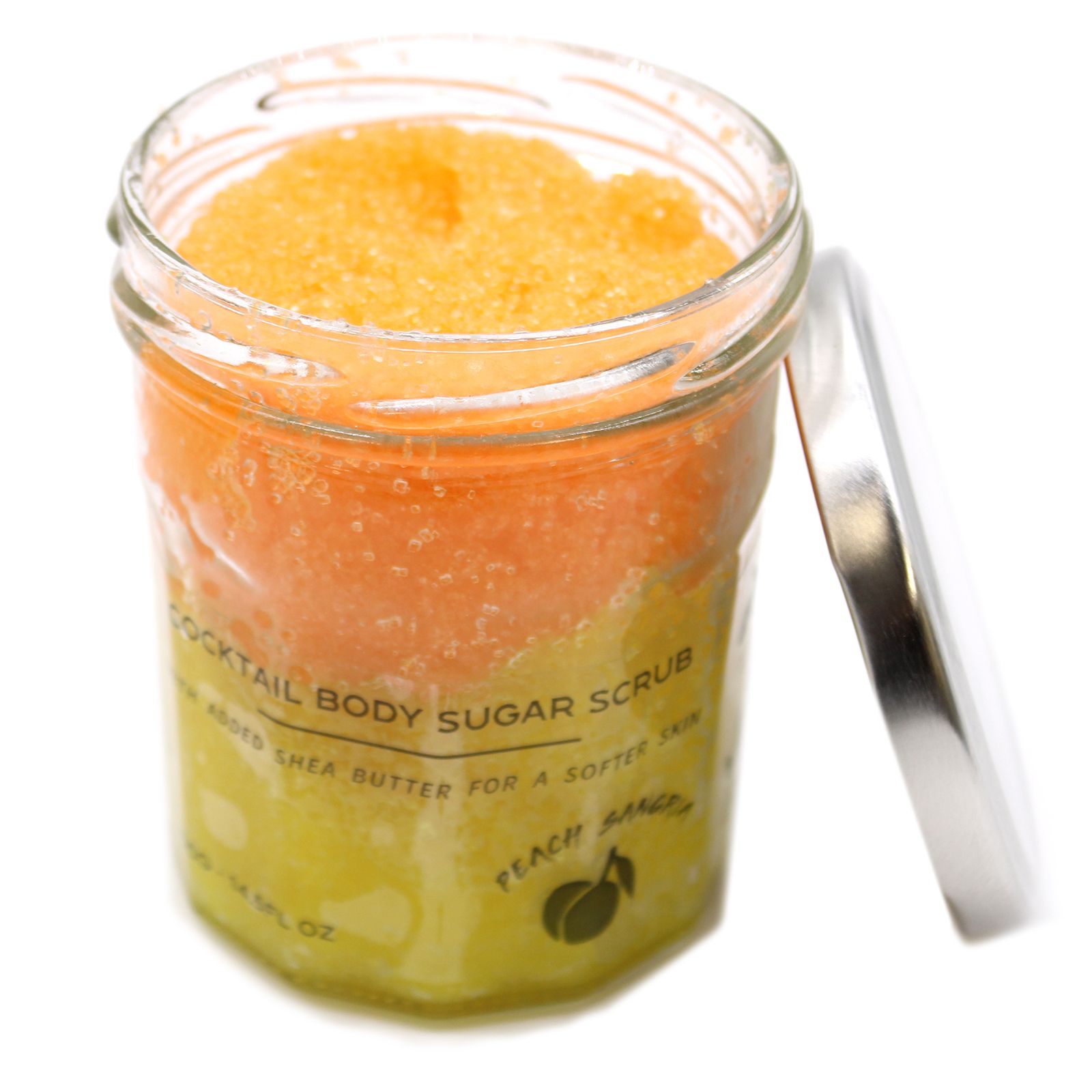 Fragranced Sugar Body Scrub - Peach Sangria 300g - Image 6