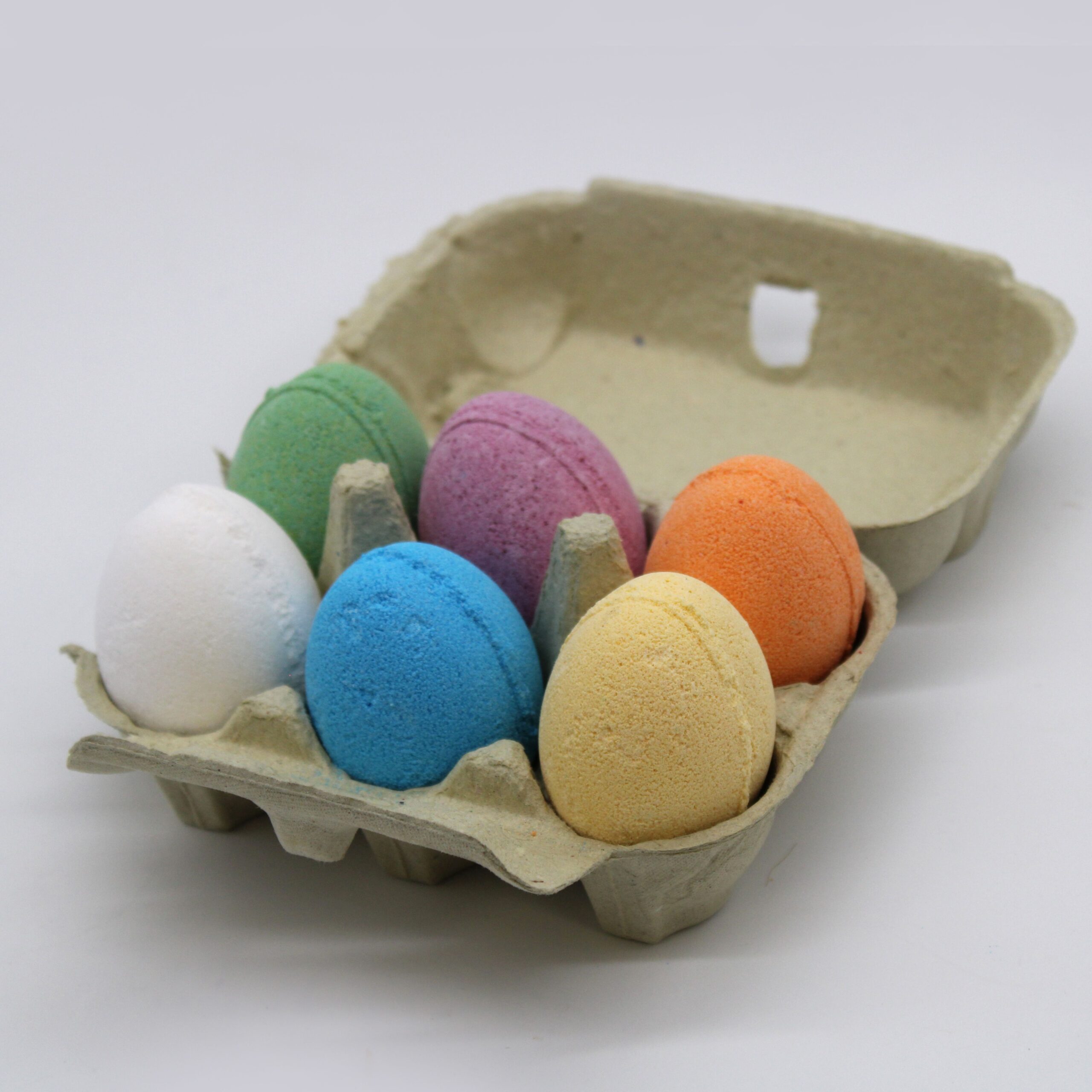 6 Bath Eggs in a Tray - Banana - Image 3