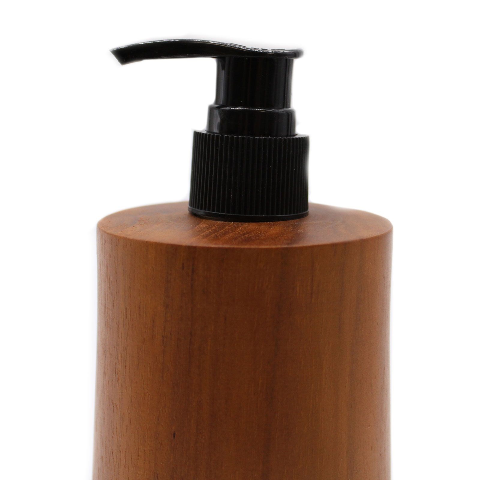 Natural Teakwood Soap Dispenser - Taper - Image 3