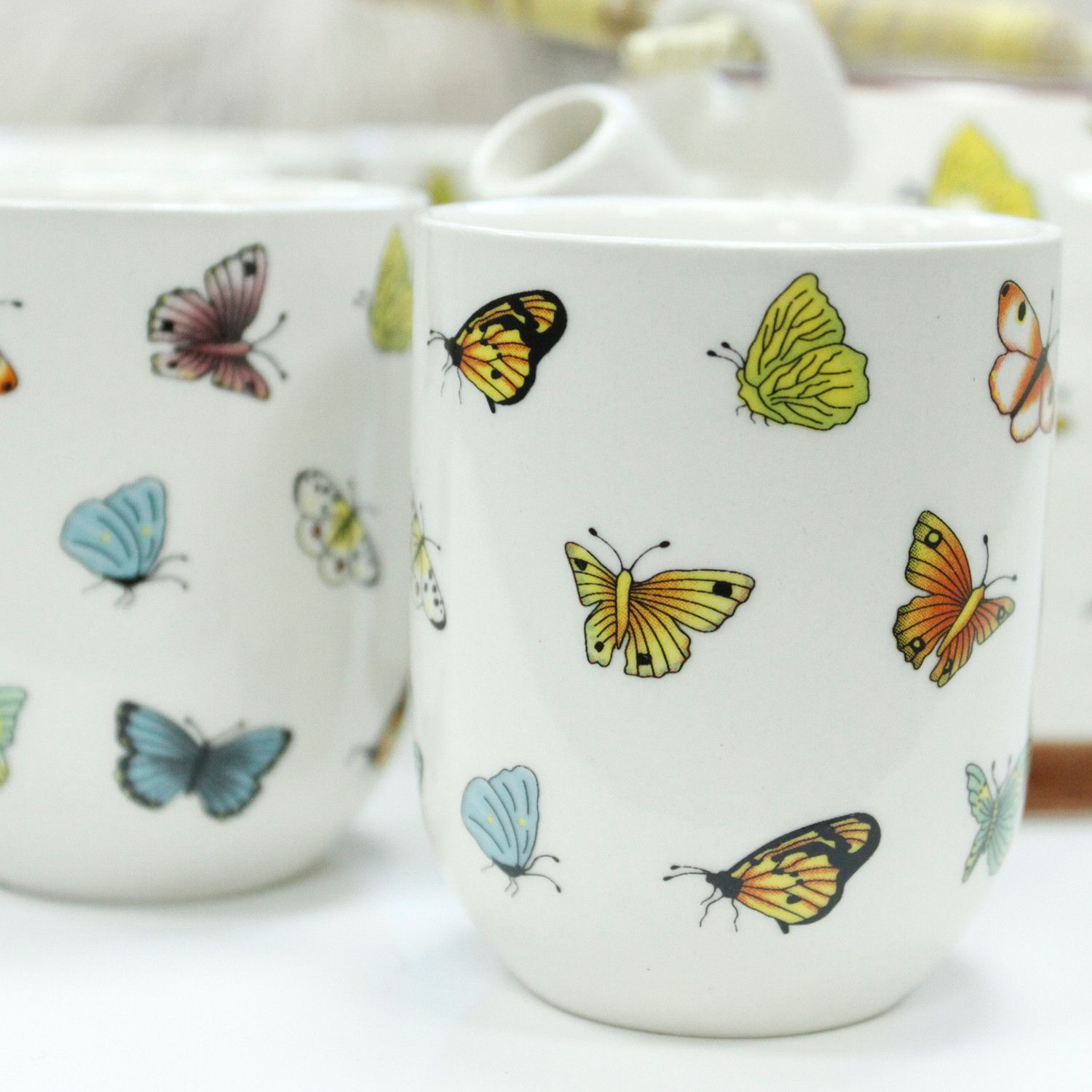 Herbal Teapot Set - Butterflies - Image 3